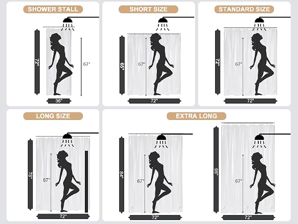heavy shower curtain liner