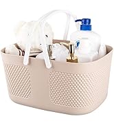 Shower Caddy Basket, Portable Large Capacity Thickened Plastic Organizer Storage Tote with Handle...