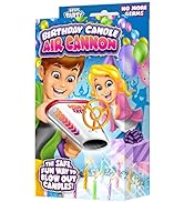 BEST PARTY EVER! Birthday Candle Air Cannon, Safe Fun Way to Blow Out Birthday Candles, Reusable,...