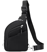 BIRDDIE Shoulder Bag for Women and Men, Anti-Theft RFID Crossbody Sling Bag, for Travel, Commute ...