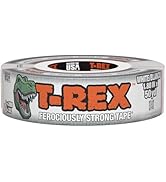 T-REX Tape Heavy Duty Duct Tape with UV Resistant & Waterproof Backing for Ferociously Strong Rep...