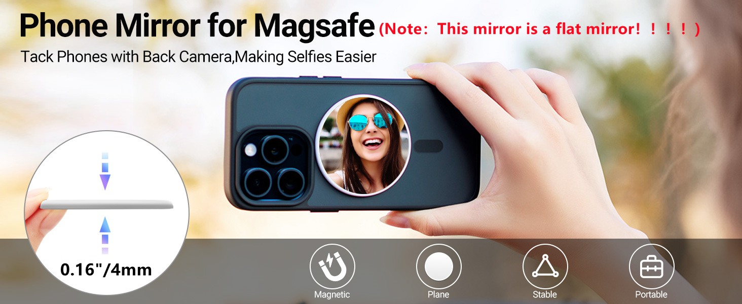 Cell Phone Selfie Mirror