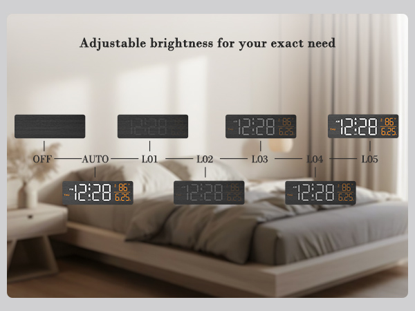 Adjustable Brightness