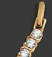 Gold Tennis Bracelets for Women 14K Plated Gold 4mm Cubic Zirconia Bracelets