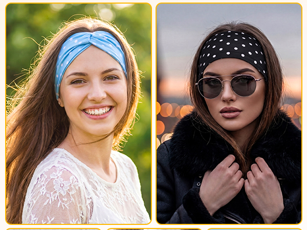 Polka Dot Headbands