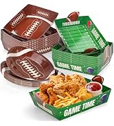 Childom 36 Pcs Football Plates Football Party Decorations,Disposable Dinnerware Sets for Party Su...