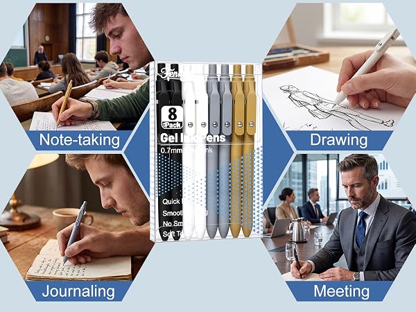 fine point gel pens