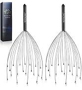 NICEMOVIC 2 Pack Head Scalp Massager Gifts for Women Men, Stocking Stuffers White Elephant Gifts ...