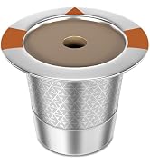1 Pack Reusable K Cups Coffee Pods, Universal Stainless Steel Refillable K Cups Coffee Filters fo...