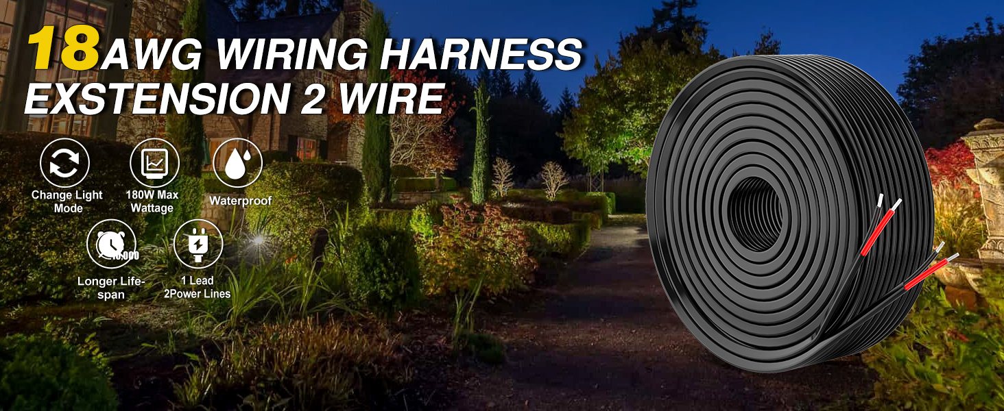 18 Gauge Wire 2 Conductor Electrical Wire