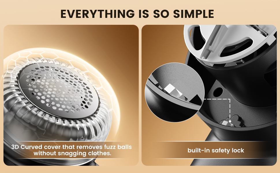 Rechargeable Fabric Shaver