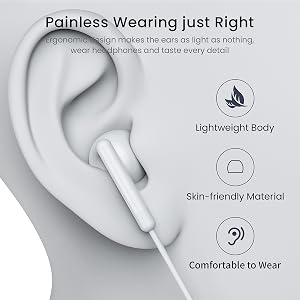 USB C Headphones for Samsung Galaxy S21 Ultra 5G USB C Earbuds Stereo Digital DAC