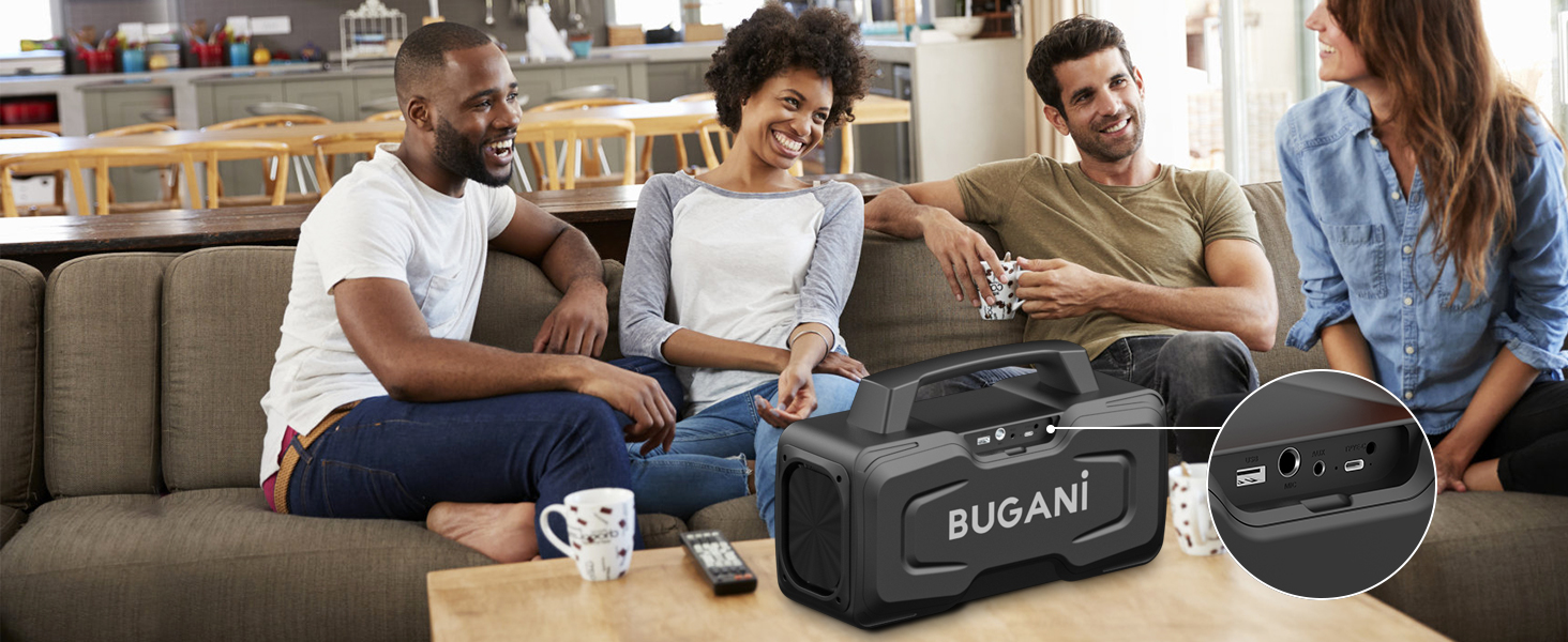 BUGANI M118 Bluetooth Speaker