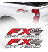 Smeyta 2PC FX4 Off Road Decal Replacement Sticker for F150 Bedside F Truck Super Duty F250 F350 F...