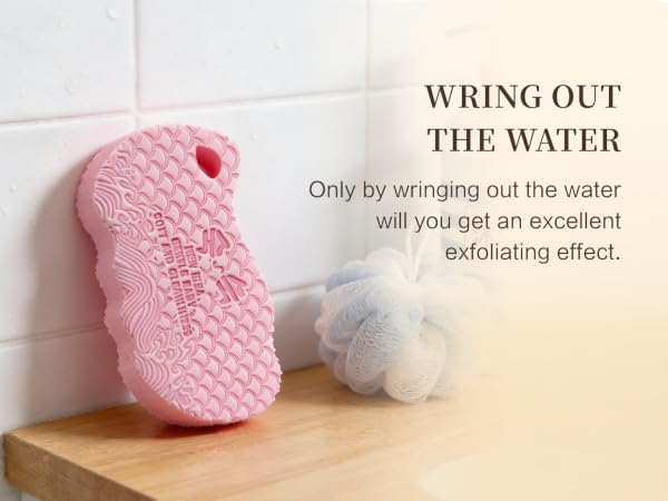 scrubzz rinse free bath sponges