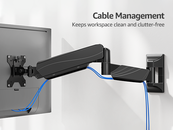 wall mount monitor arm
