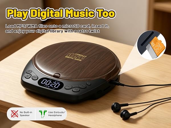 portable cd player for car