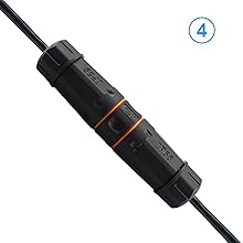 Cat6A network coupler IP68