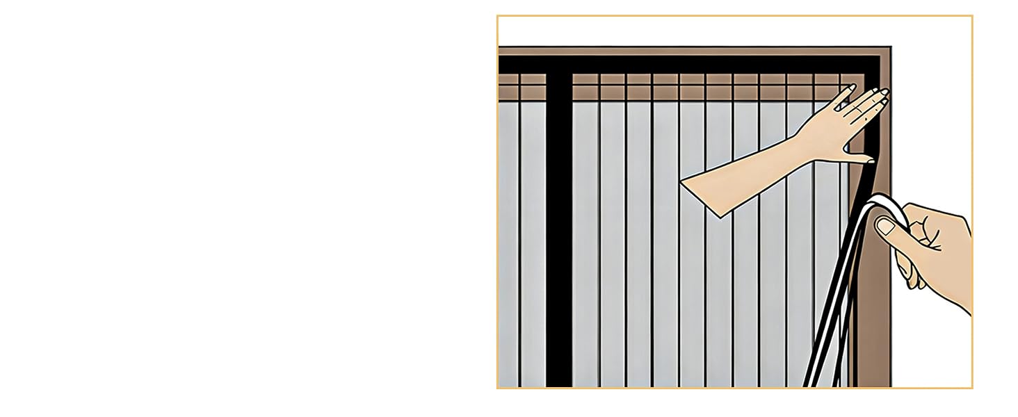 Magnetic Screen Door