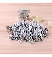 500pcs/1'' Tea Light Candle Wicks,Tealight Wicks for Soy Wax ,Pre-Waxed Tealight Wicks for Candle...