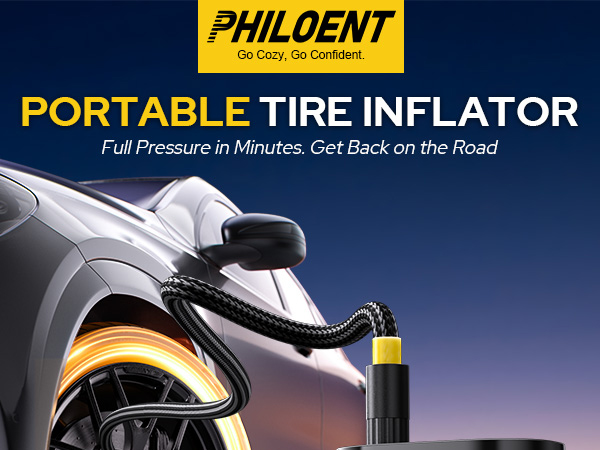 Philoent tire inflator