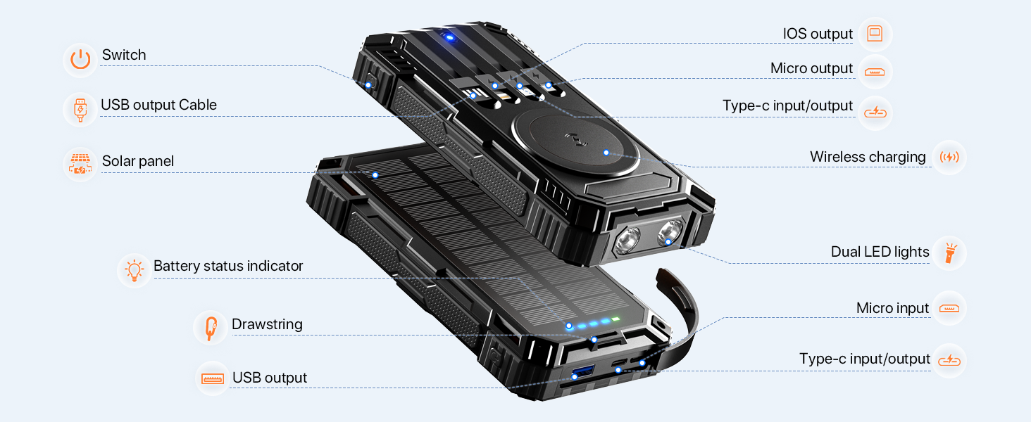 solar charger power bank