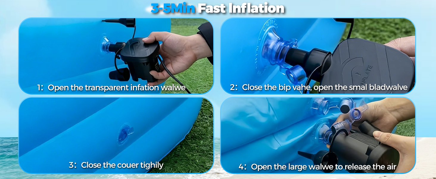 inflatable swimming pool
