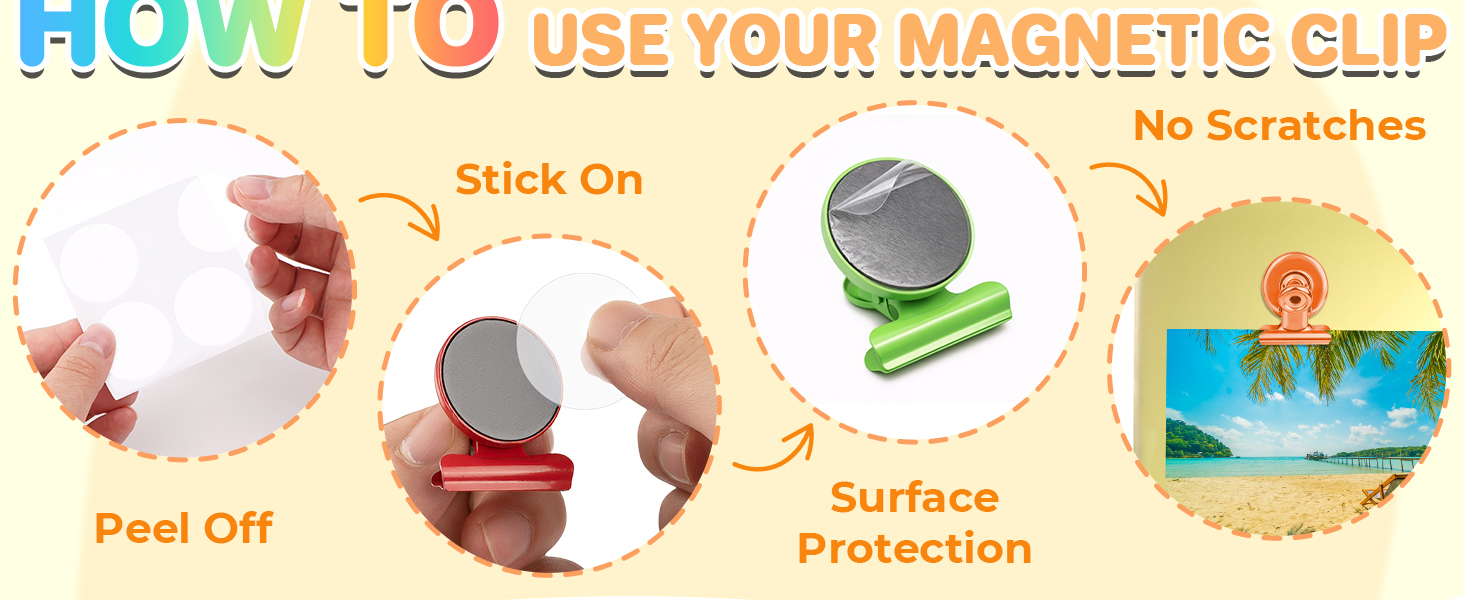 magnetic clips