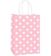 Small Gift Bags 25Pcs 5.25x3.75x8 Inches BagDream Paper Bags, Kraft Bags, Retail Bags, Holiday Pa...