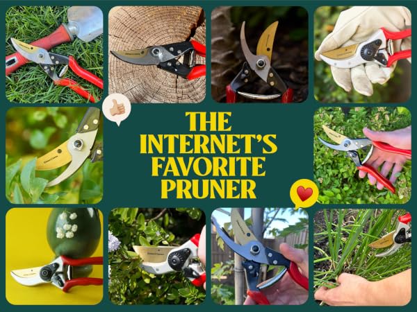 Garden pruning scissors, plant shears for versatile gardening tasks, clippers for gardening