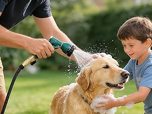 Garden Hose Nozzle Sprayer