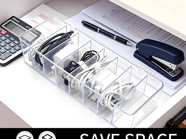 4 Pack Cable Storage Organizer