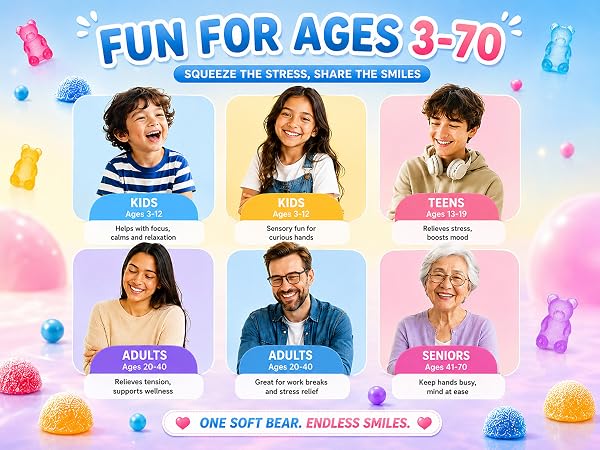 SQUISHY TOYS FOR ALL AGES