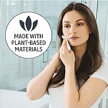 Makeup Remover Wipes, Plant-based, plastic free