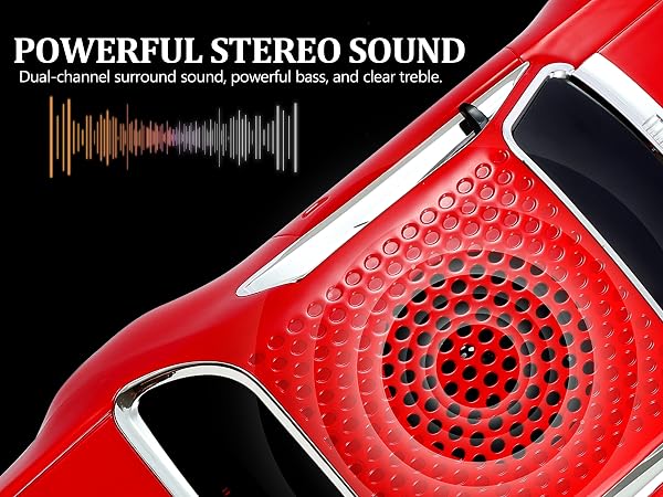 Powerful Stereo Sound