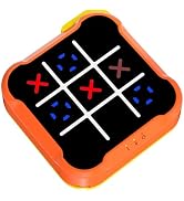 Tic Tac Toe Bolt Game, Handheld Electric Puzzle Game Console, Gift Ideal for Kids and Adults' Bir...