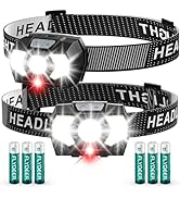 Eirnvop 3 LED Headlamp AAA - 2Pack
