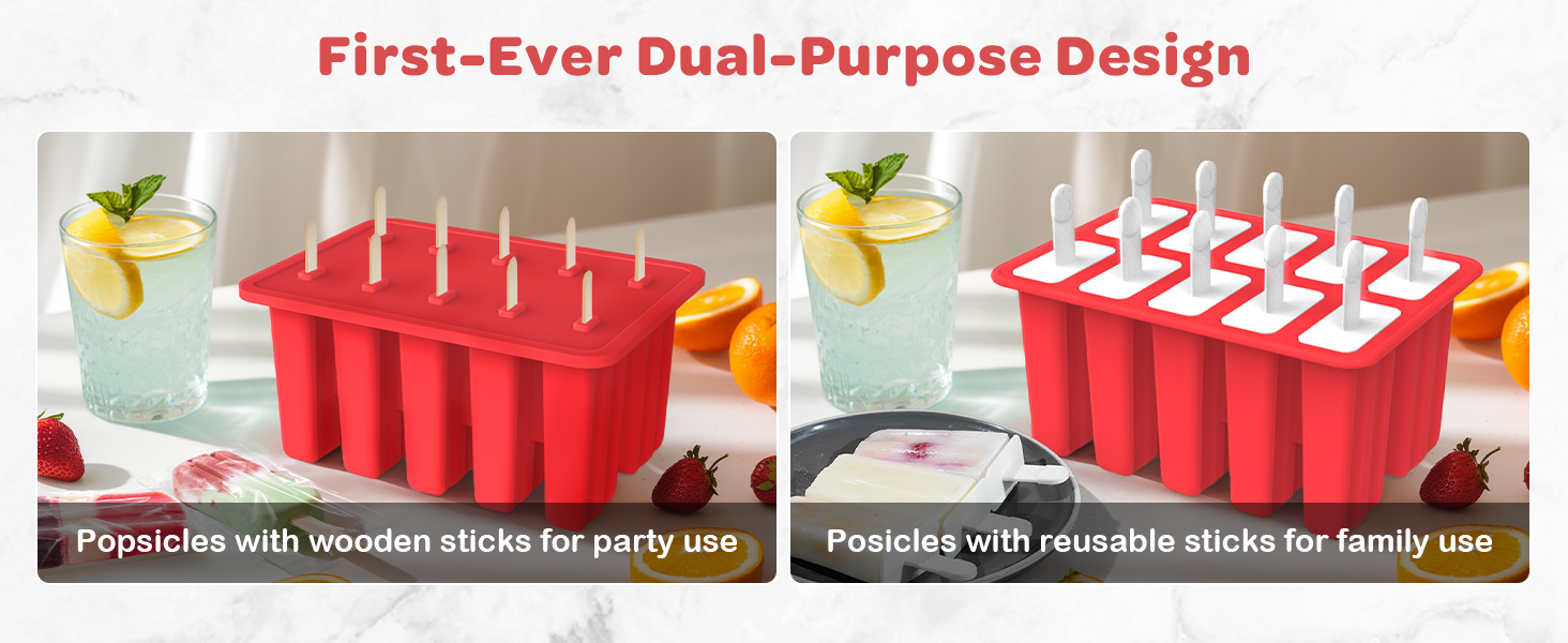 MIAOWOOF POPSICLES MOLDS