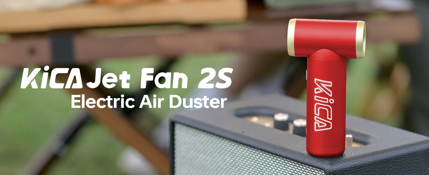 KiCA JETFAN 2S(Red) Eletric air duster