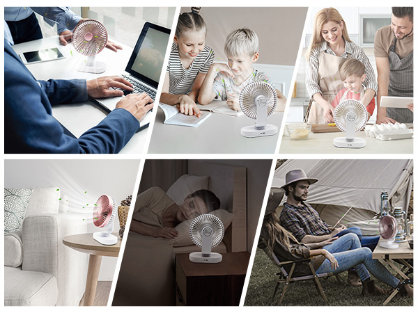 silent desk fan