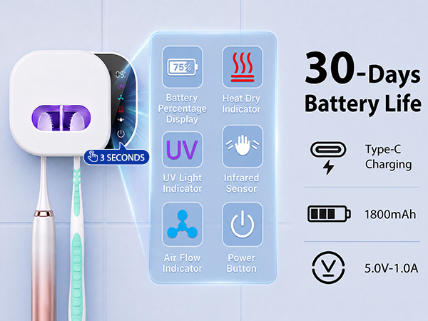 electric toothbrush holder