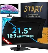 STARY 2 Pack 21.5 Inch Computer Privacy Screen for 16:9 Aspect Ratio Widescreen Monitor, Eye Prot...