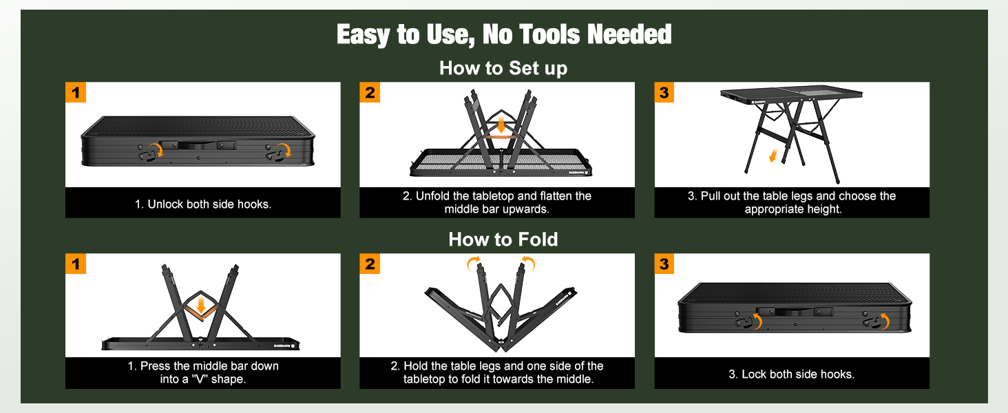 portable picnic table