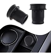 2PCS Car Cigarette Lighter Cover,Black Cigarette Lighter Socket Cap Waterproof & Dust Cover,Unive...
