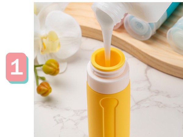Tsa Approved 3oz Portable Travel Bottles, BPA Free Leak Proof Squeezable Travel Size Containers