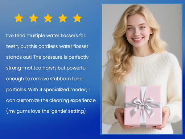 water flosser