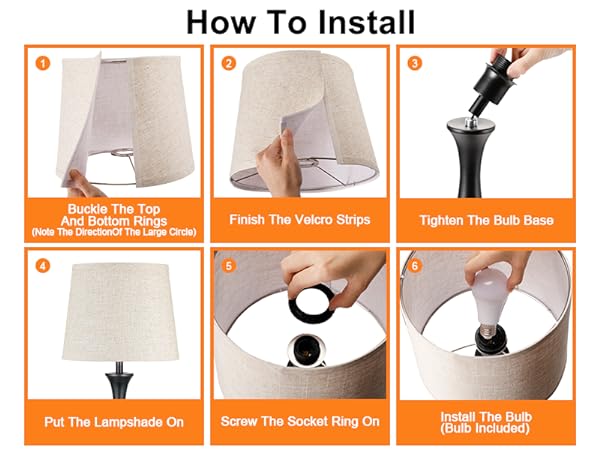 table lamps for bedroom set of 2