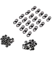 20pcs/set Lace Fittings, Boot Hooks with Rivets for Climb Hiking Shoes Work Outdoor Mountaineerin...