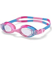 Aegend Swim Goggles for Kids Toddler 3-8 UV Protection Anti-Fog Pool Swimming Beach Goggles for L...