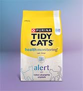 Purina Tidy Cats Tidy Care Alert Cat Health Monitoring Non Clumping Cat Litter with Silica Crysta...